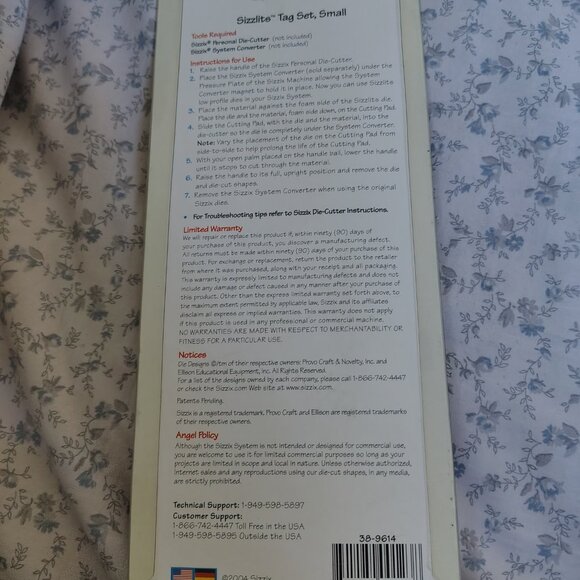 Sizzix Sizzlets: Tags - Picture 3 of 3